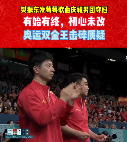 中国队绝杀瑞典队,樊振东关键制胜 中国队绝杀瑞典队,樊振东关键制胜